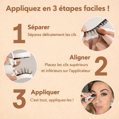 Faux cils magnétiques Zonirya™ sans colle