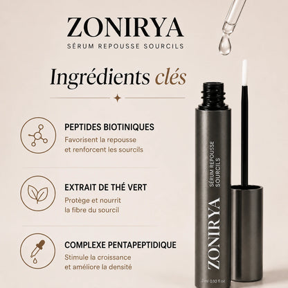 Sérum de croissance pour sourcils Zonirya™
