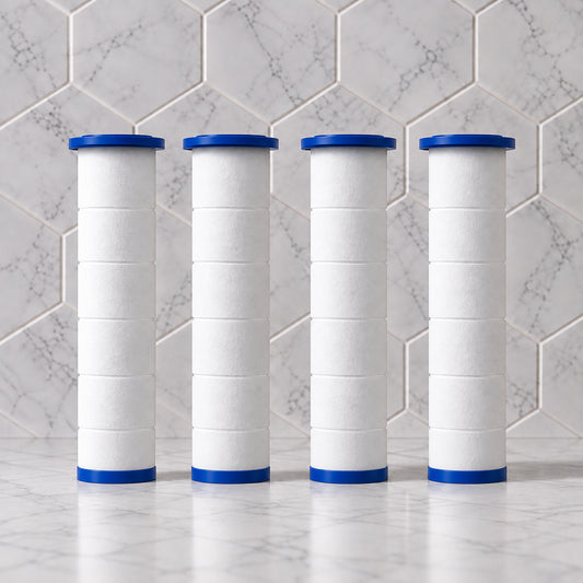 4 Filtres de rechange - Pommeau de douche Zonirya™