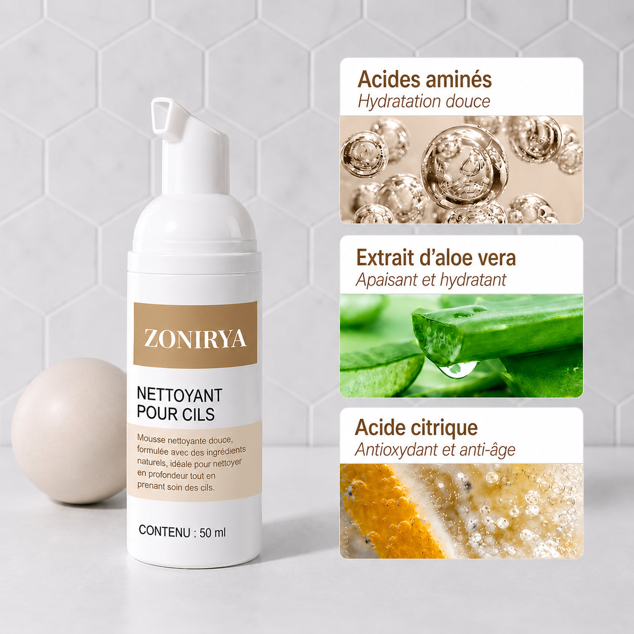 Nettoyant Faux Cils Magnétiques Zonirya™